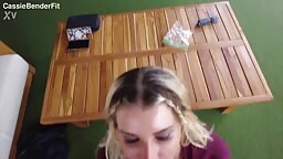 Cassie Bender - Tinder Date Fuck With Fan
